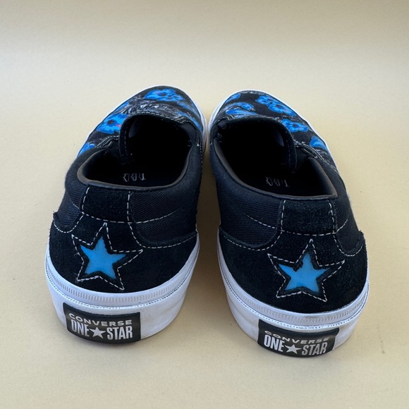 Converse One Star CC Slip «Paradise Floral» (Black/Blue) – Men's 10 ! - Picture 5 of 7